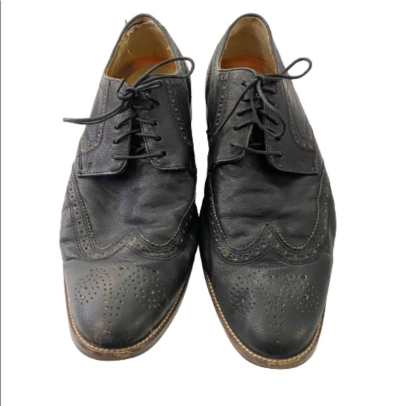 Cole Haan Leather Madison Wingtip Derby Shoes - Picture 1 of 10